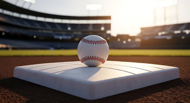 baseball on the ground. basball
