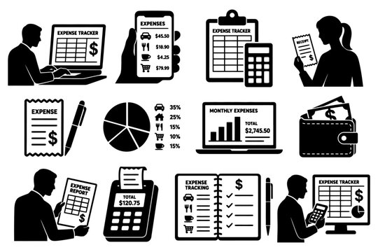 Tracking Expenses App Images – Browse 4,165 Stock Photos, Vectors, and ...
