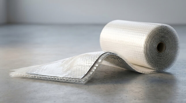 Fiberglass fabric roll for composite materials
