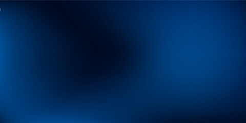 Fototapeta premium Modern smooth abstract rich blue gradient background with soft tonal transitions creating a minimal and professional atmosphere abstract simple art