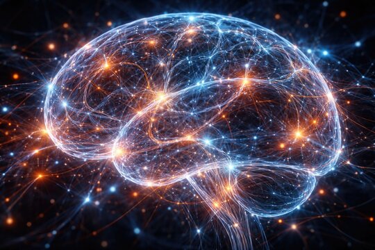Conceptual digital spread of neuronal pathways in brain connectome analysis