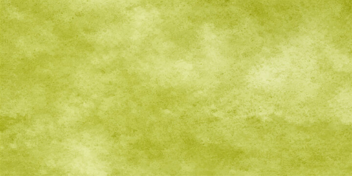 Abstract green grunge paper texture background with vintage aged parchment style and antique worn paper surface design
