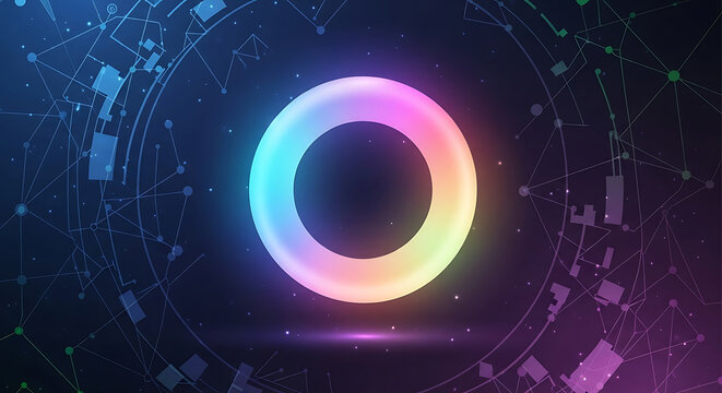 Neon Gradient Ring 4A