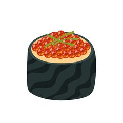 Ikura Gunkan Maki Sushi Roll © Ibrahim