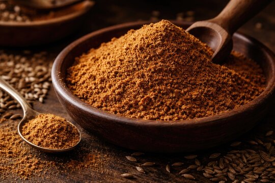 Fresh ground cumin powder sourced from seeds