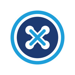 Obraz premium Button Icon