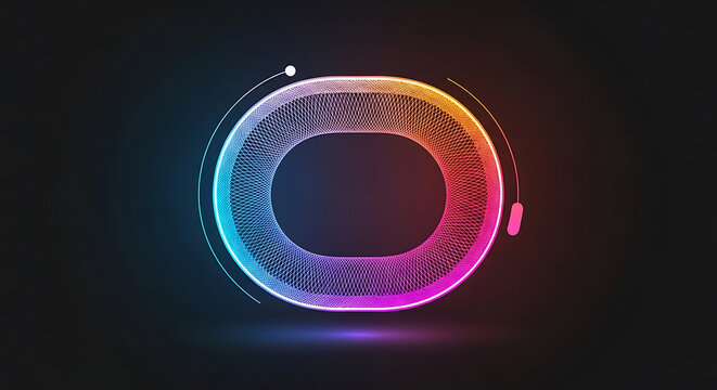 Neon Gradient Ring 8B