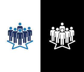 Obraz premium Leadership - Free business icons