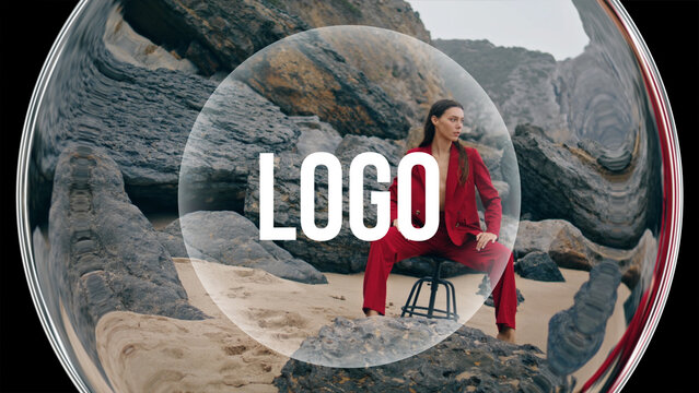 Broadcast Radial Gradient Logo ID Center Zoom IN &ndash; Smooth Color Gradient Backgrounds, Animated Radial Light Effects for Titles, Lower Thirds, Promo and Broadcast Motion Graphics