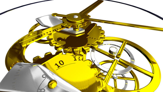 inside clock, clock, dialer clock, mechanasim inside clock, analog clock