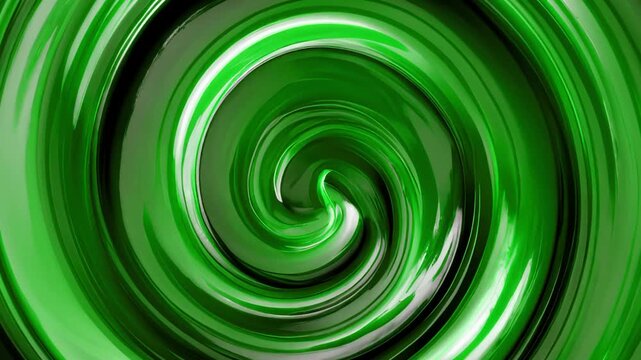 4K video of a melon candy milk swirl texture. A soft abstract green background for promos, motion videos, or concept videos. Can also be used to promote food and beverage products on social media