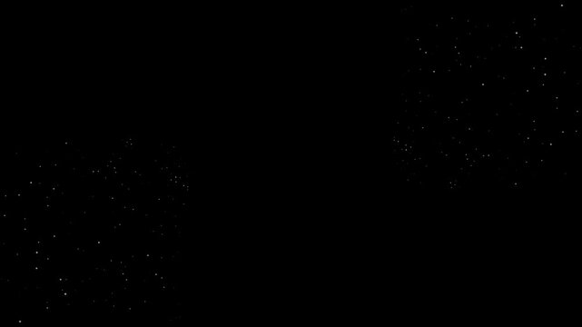 glitter sparkle shine stars trail burst, Luxury glitter sparkles line trail, twinkling particles animation on black background, magic dust glow sparkle effect, fairy dust transition seamless loop 4k.