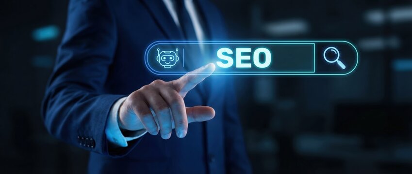 Exploring effective seo strategies for business growth in a digital landscape infographic analysis professional environment engaging perspective understanding trends
