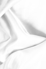 Fototapeta premium white bedding sheets texture for background