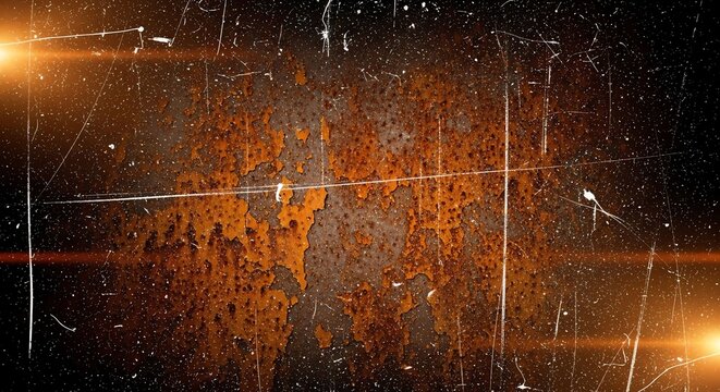 Close-up of Rusty Metal Surface with Textured Pattern and Weathered Appearance.
