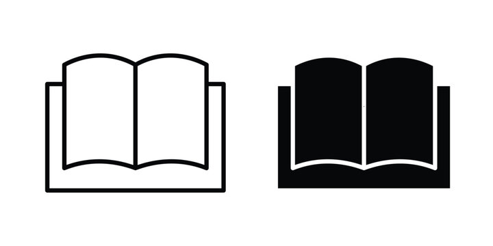 Book icon pack, best for Graphic designs. Vector