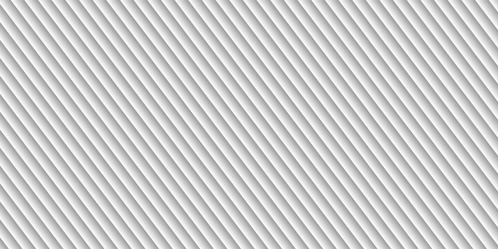 Transparent corrugated plastic ribbed glass background with abstract line patterns. 3D gradient light effects for retail windows or architectural panels. Vintage chrome reflections or polycarbonate.
