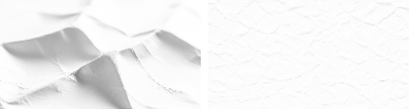 Geometric abstract design with sharp lines.