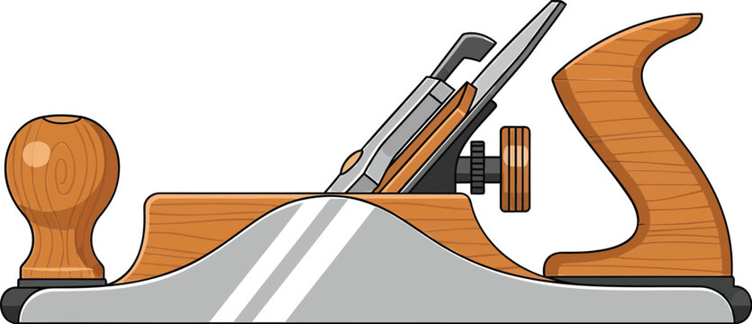 Woodworking plane, hand plane, wood plane, carpentry tool, smoothing plane