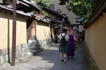 Obraz premium 古い町並み