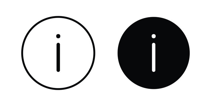 Exclamation button icon pack vectors for graphic projects.