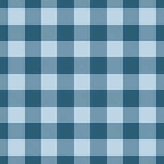 Gingham fabric pattern vector presents small repetitive checks suitable for spring fashion, digital backgrounds, and editorial surfaces. © Olena