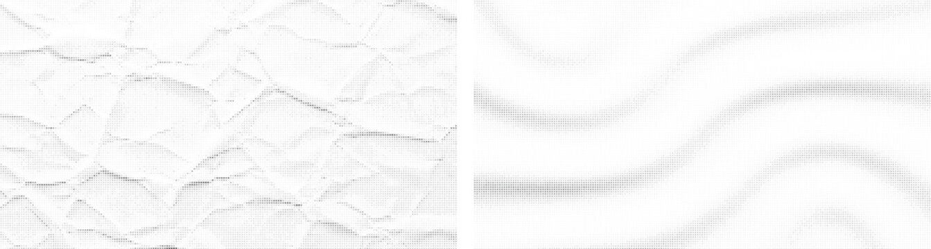 Monochrome abstract pattern with geometric shapes.