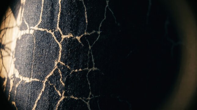 Cracked asphalt road surface texture closeup.