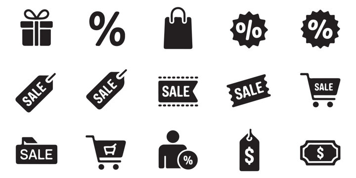 Set of awareness ribbons icons in various styles for medical support and charity symbols.