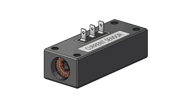 Close-up view of electronic component.