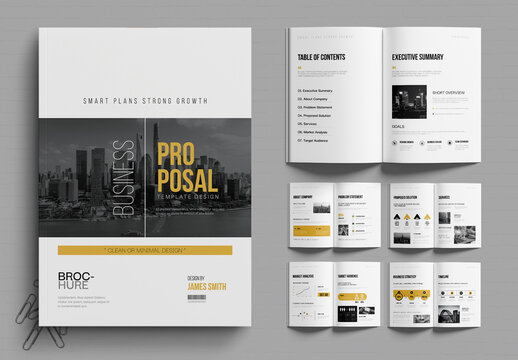 Business Proposal Design Template