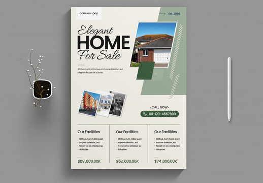 Home Sale Flyer Template