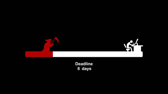 Deadline Countdown Animation