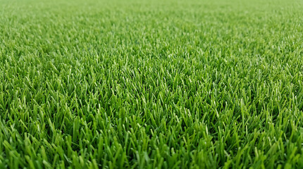 Obraz premium Close up green grass texture on ground