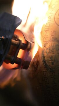 fuoco, ustione, caminetto, fuoco da campo, caldo, fiamma, calore, bollente, ardere, luce, giallo, FORMAGGIO, MARCHIO,