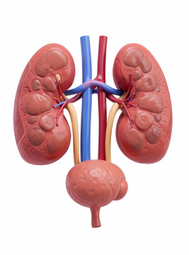 Anatomical illustration showcasing the structure of the human liver, including its lobules and ducts, alongside the gall bladder. Key areas are color-coded for clarity.