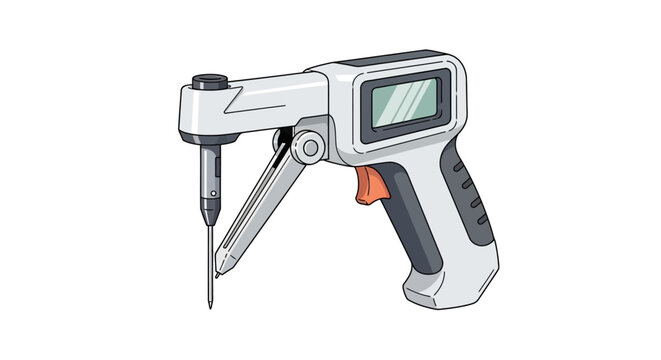 Digital Infrared Thermometer Gun Device.