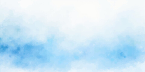 Beautiful white fluffy clouds drift across a bright clear blue sky on a sunny summer day creating a peaceful abstract nature background with soft sunlight and a heaven-like atmosphere © Alpha Designs