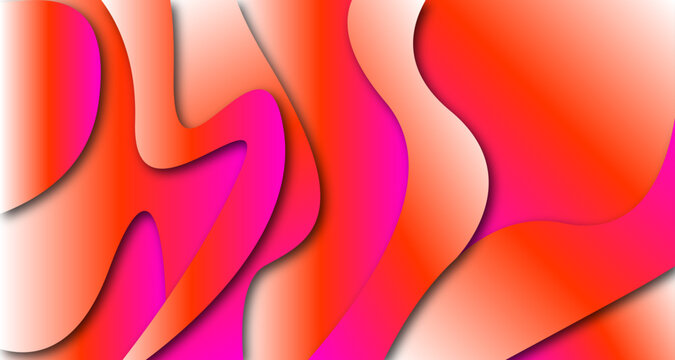 abstract colorful wave background