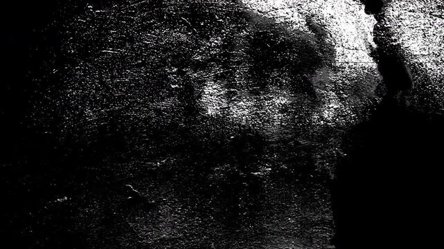 Dirty grunge transition with rough texture overlay for edgy video editing