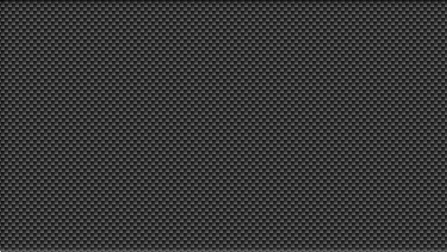 Dark carbon fiber weave texture pattern in black gray tones.