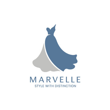 Marvelle Fashion Brand Logo Design.