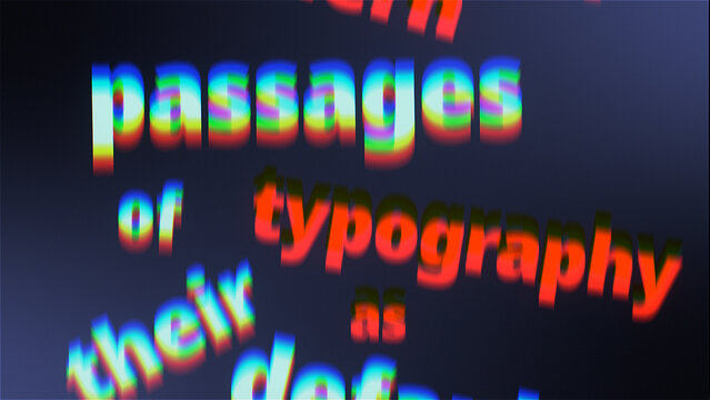 Typography Motion Graphics