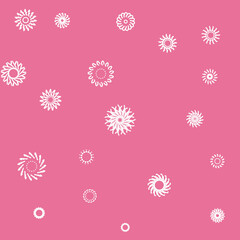 Naklejka premium seamless floral pattern