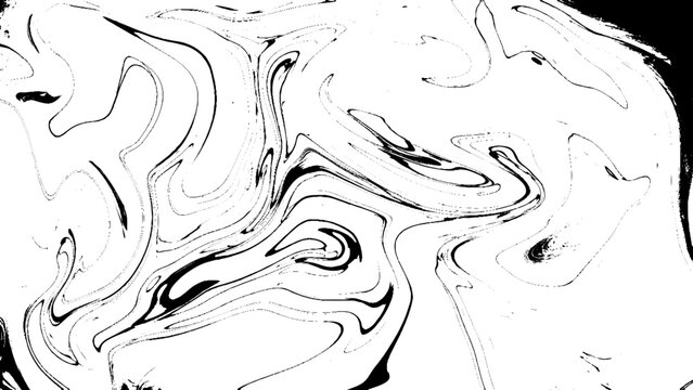 Ebru art. Traditional Turkish Ebru technique. Painting on water transfered on highly textured paper or cloth. Color paint ebru with waves and tile pattern.. 