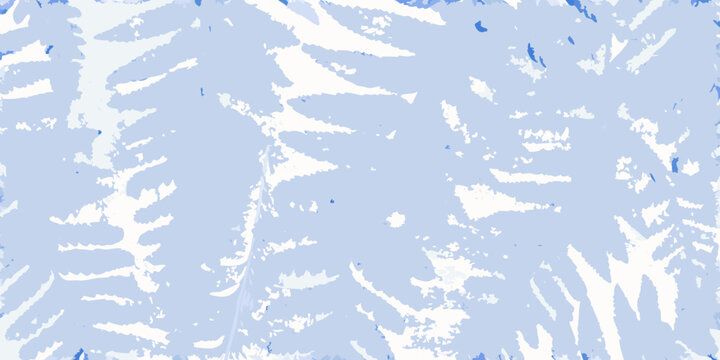 delicate fern frond arrangement with stippled texture on light blue background high quality professional detailed