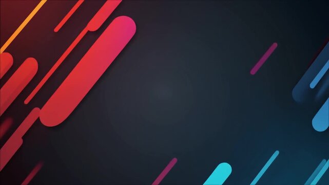 Clean commercial digital background featuring a bold gradient red rounded bar sliding diagonally against a subtle dark grey atmospheric field.