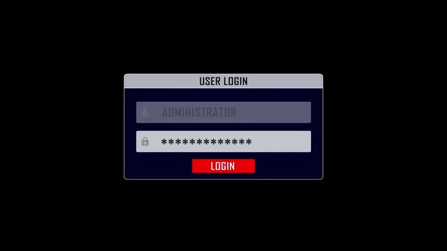 INTERNAL SERVER ERROR Glitch Text, Animation, on Alpha Channel Transition

