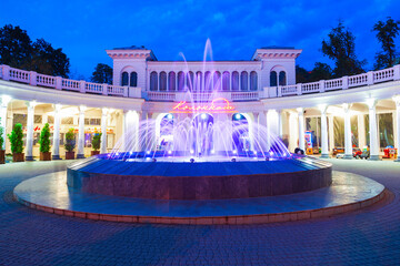 Naklejka premium Colonnade at Kurortny Boulevard park, Kislovodsk