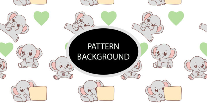A funny cartoon vector set of Easter elements and banners featuring a collection of cute animal characters, children, and birthday cake illustrations for kid design